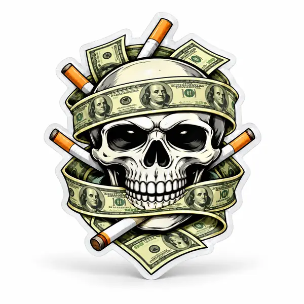 Style reference S38: Money skull